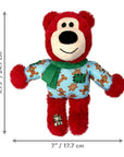 KONG Holiday Wild Knots Bear