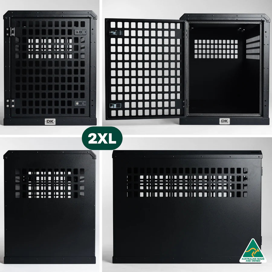 DK Stainless Single Bay Dog Crate