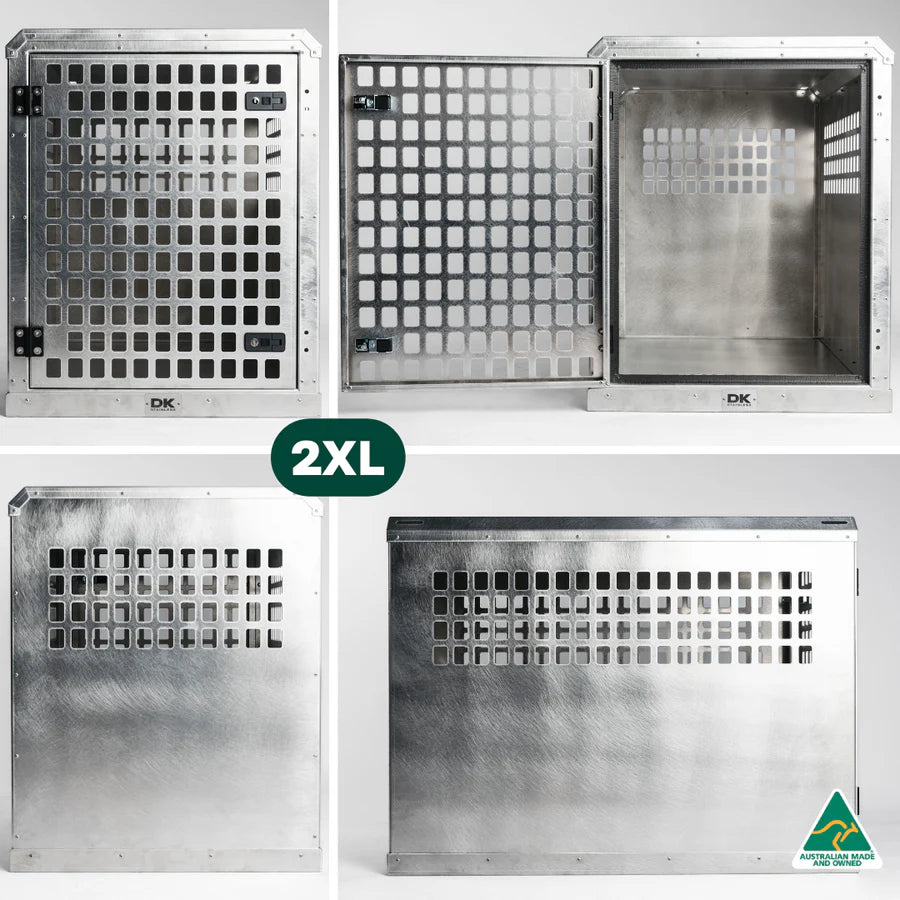DK Stainless Single Bay Dog Crate