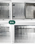 DK Stainless Single Bay Dog Crate