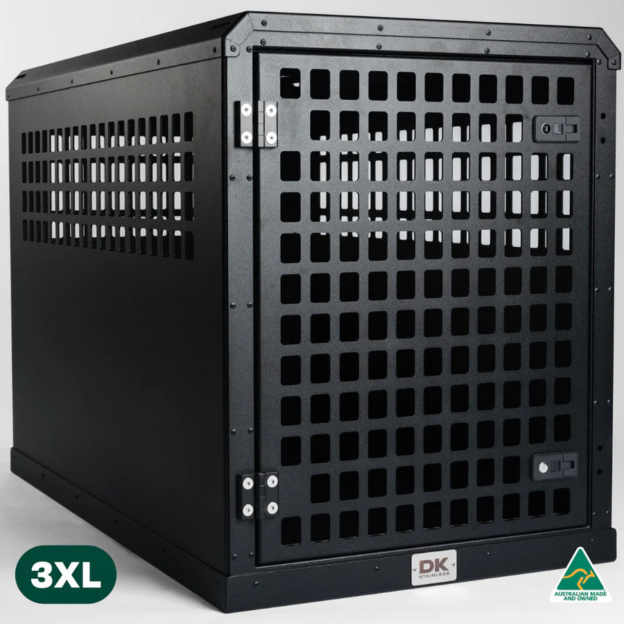DK Stainless Single Bay Dog Crate