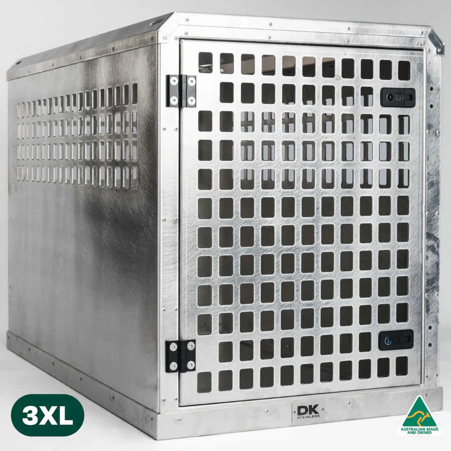 DK Stainless Single Bay Dog Crate