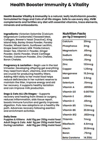 Lenny's Kitchen Health Booster Vitality & Immunity