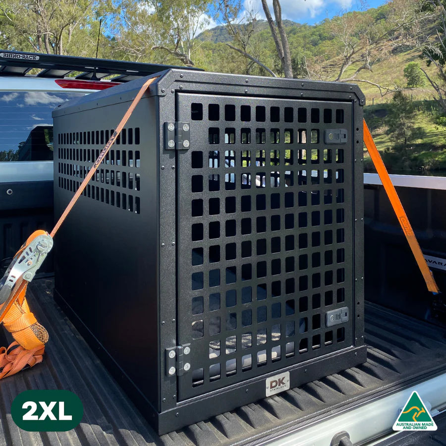 DK Stainless Single Bay Dog Crate