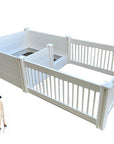 Whelping Box & Playpen Kit for Dogs 48cm High
