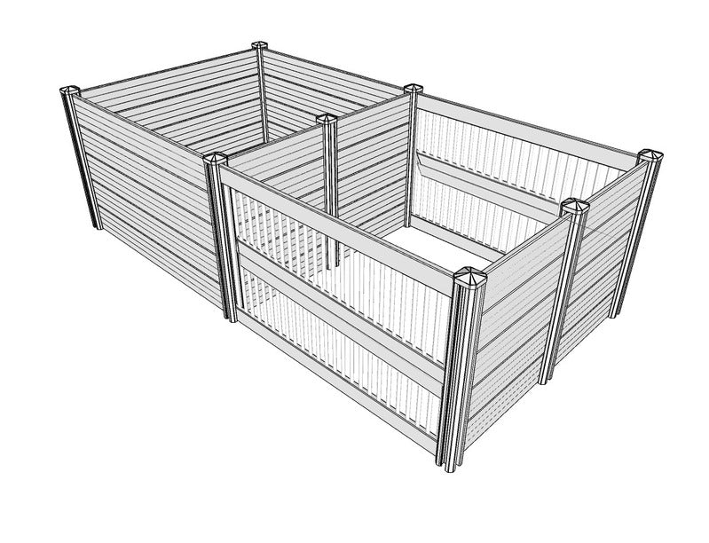 Whelping Box & Playpen Kit for Dogs 92cm High