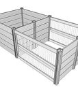 Whelping Box & Playpen Kit for Dogs 92cm High