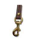 Soft Hide Leather TRAFFIC Leash 3/4" x 17"