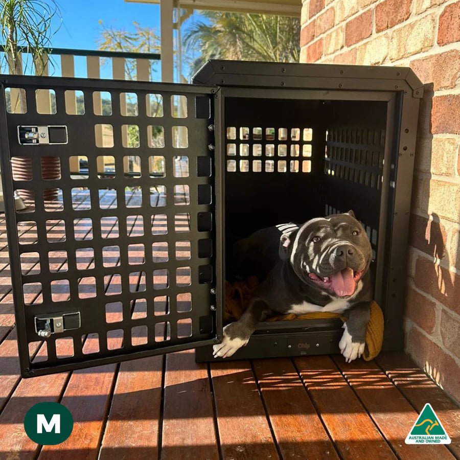 DK Stainless Single Bay Dog Crate