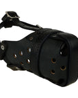 RedLine K9 Leather Agitation Muzzle