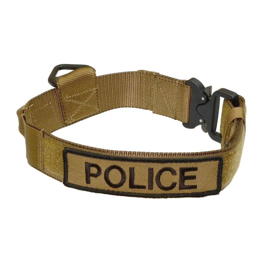 MaxTac Military Dog Collar -  Desert Tan