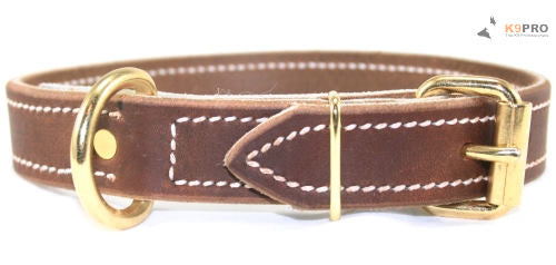 Soft Hide Leather Collar 1&quot; 