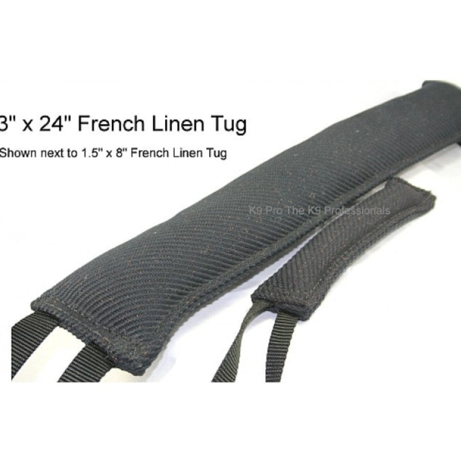24" Double Handle French Linen Tug 