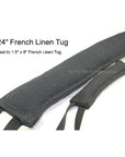 24" Double Handle French Linen Tug 