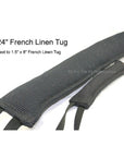 24" Double Handle French Linen Tug