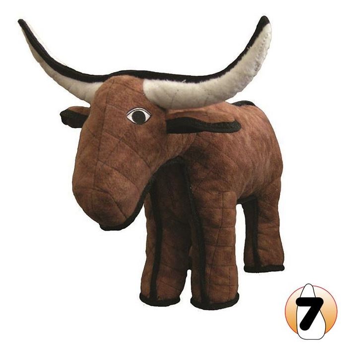 Bevo the Bull from Tuffy Toys Barnyard Series K9 Pro The K9