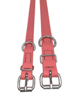 Coral Pink & Light Blue Syntek Collars