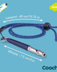 COACHI PROFESSIONAL WHISTLE NAVY