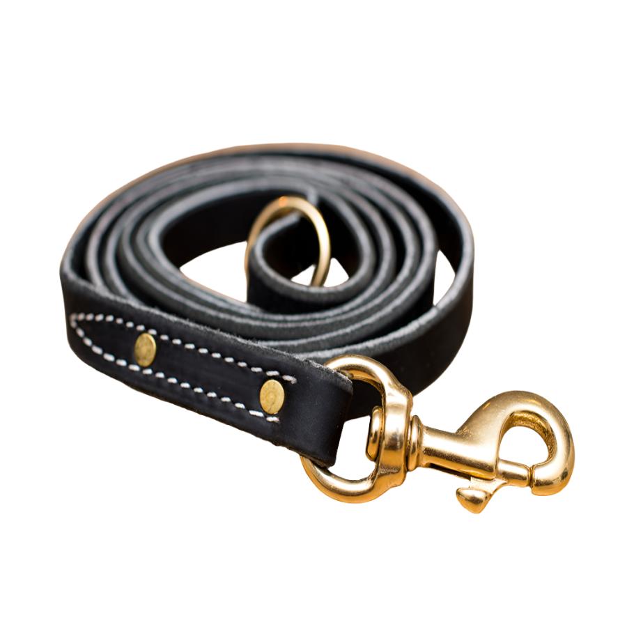 Amish made sale leather dog leashes