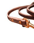Soft Hide Leather Leash 1/2"