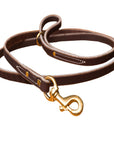 Soft Hide Leather Leash 3/4" - Heavy Duty Leash