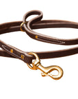 Soft Hide Leather Leash 5/8"