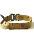 MaxTac Military Dog Collar Desert Tan