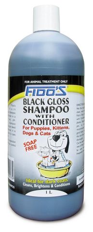 Fido&#39;s Black Gloss Shampoo with Conditioner
