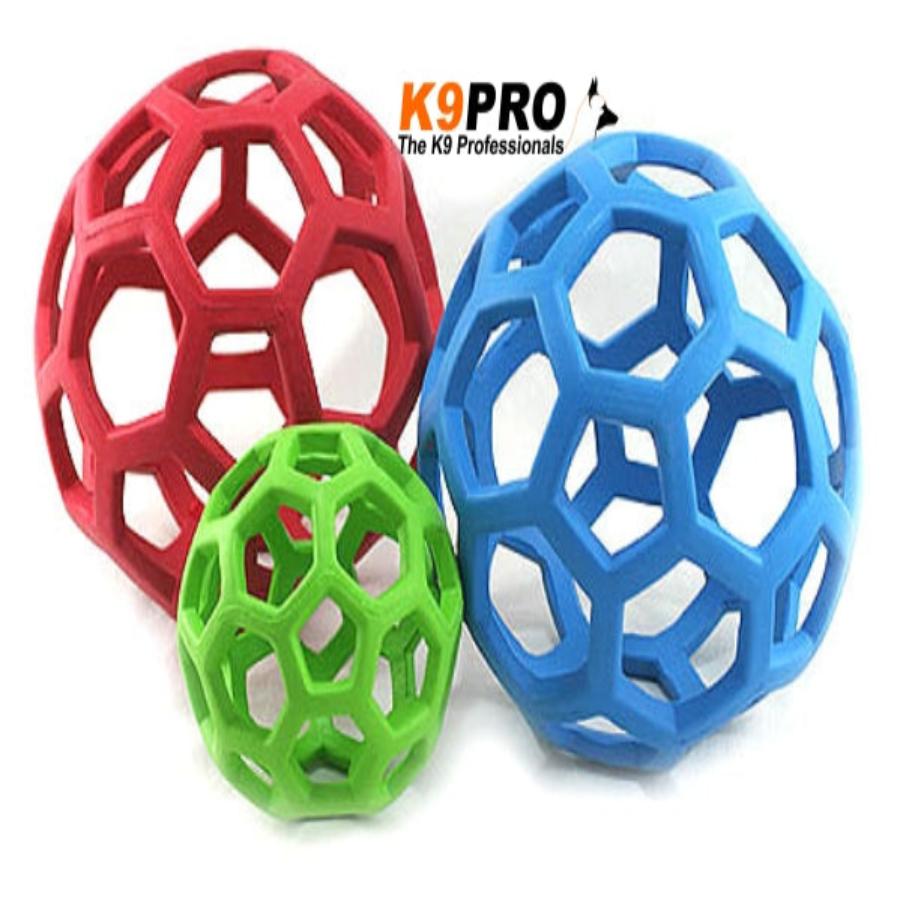 Dog toy ball with holes on sale