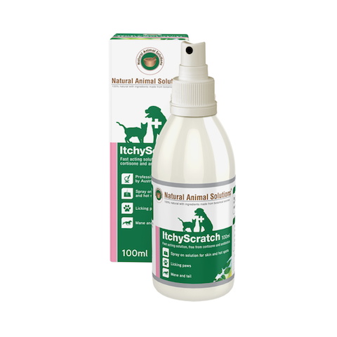 Natural Animal Solutions Itchy Scratch Spray 100ml