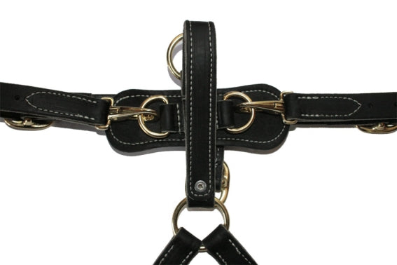 Tactical K9 Leather Harness