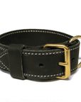 2" Tactical Single Leather Collar - Premium Leather