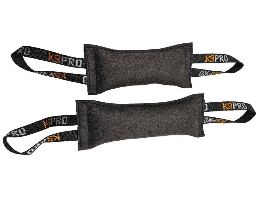 K9 Pro Leather Tugs - Double Handle