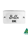 DK Stainless Personalised Name Plaque