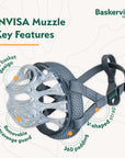 Baskerville INVISA Muzzle - Transparent Muzzle