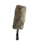 Soft Grip Rabbit Fur Tug