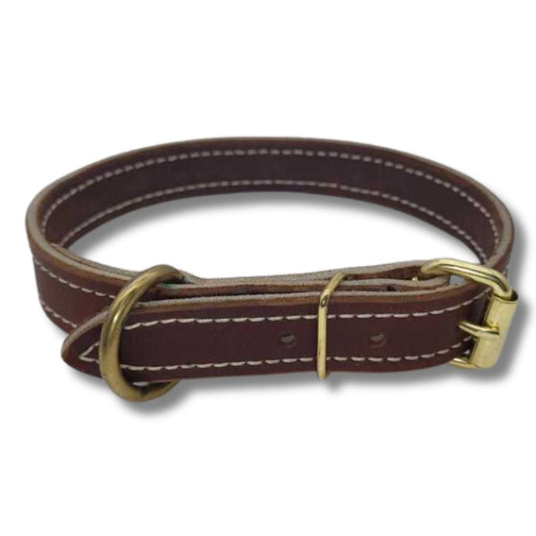 1 Soft Hide Leather Collar K9 Pro The K9 Professionals