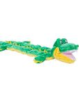 Squeaker Gator Plush Dog Toy
