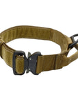 MaxTac Military Dog Collar -  Desert Tan