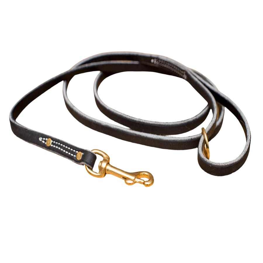 Premium Leather Leash 1/2" 