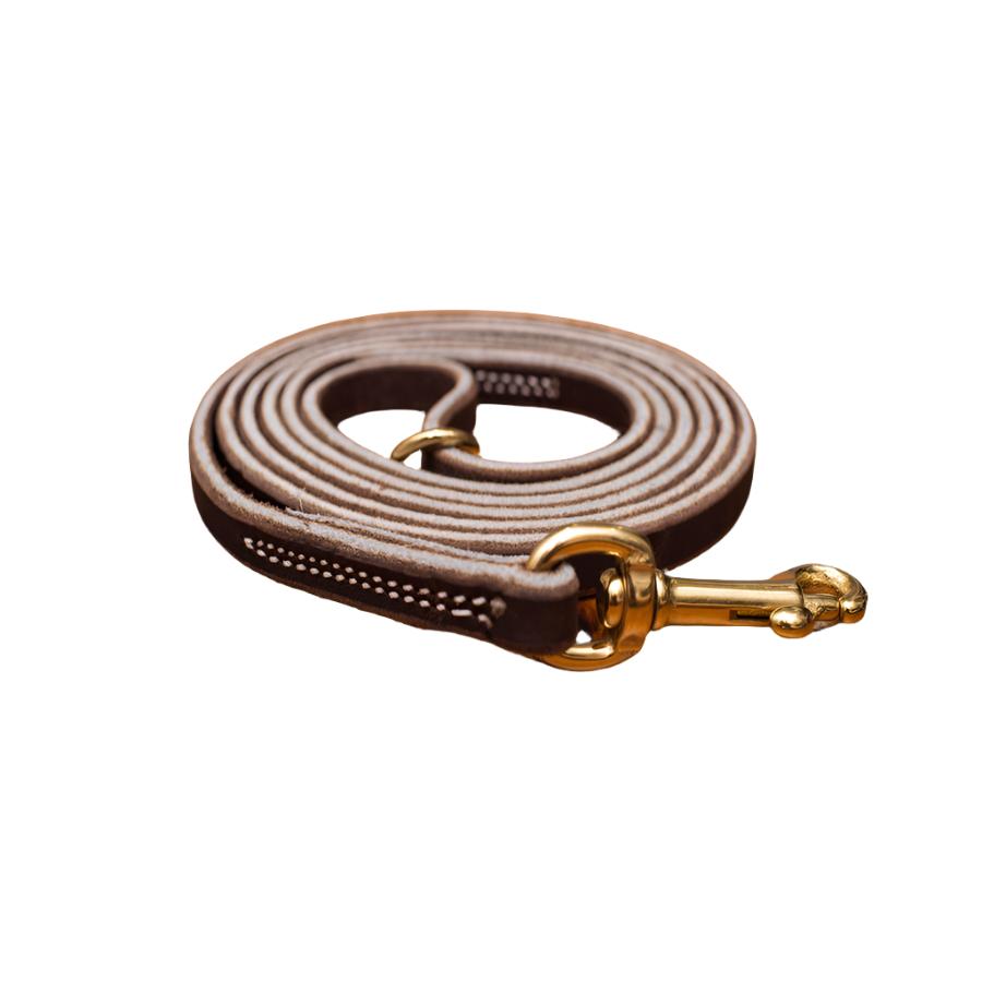 Soft Hide Leather Leash 3/8"