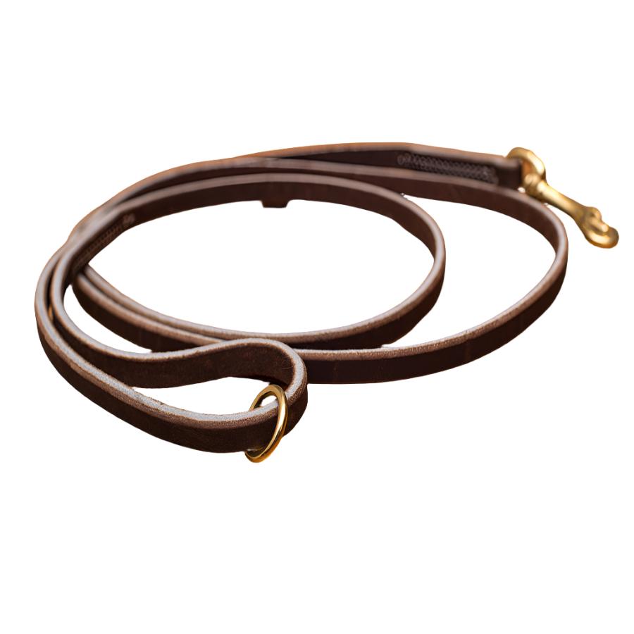 Soft Hide Leather Leash 3/8"