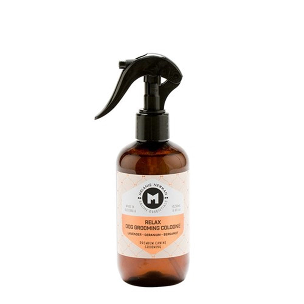 Relax Dog Grooming Cologne by Melanie Newman Salon Essentials