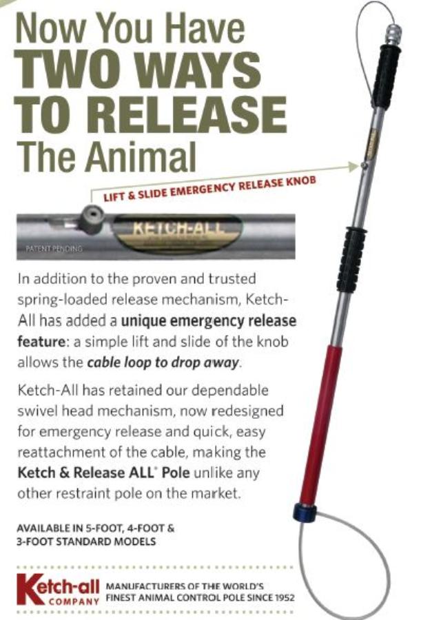 Ketch & Release ALL Pole - 5ft – K9 Pro - The K9 Professionals