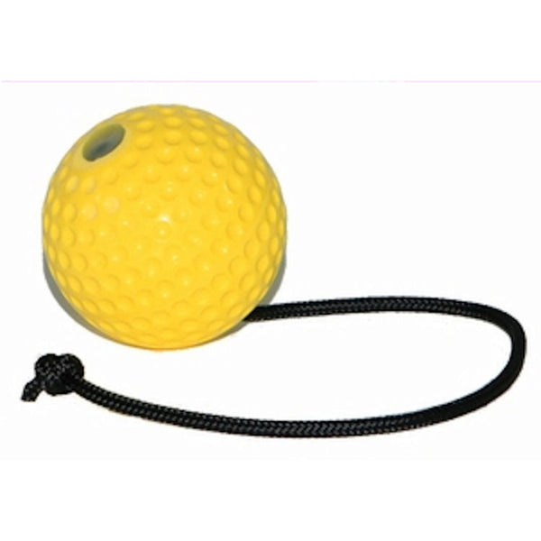 Euro Joe Natural Rope Ball Toy with Handle - Custom Canine Unlimited